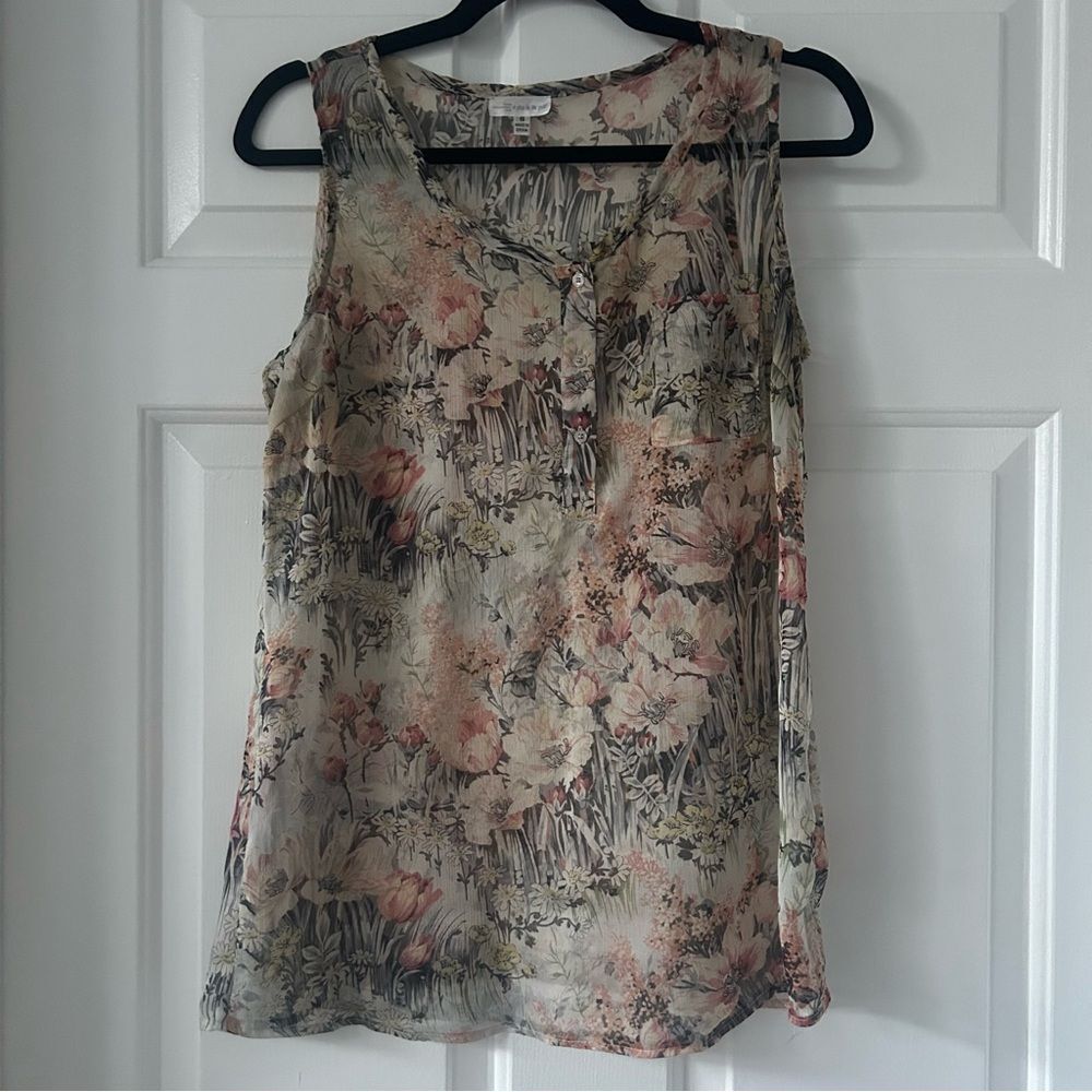 A Pea in the Pod Maternity Floral Tank Top